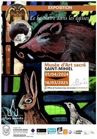 EXPOSITION : LE BESTIAIRE DANS LES ÉGLISES