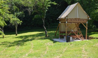 CABANE / TENTE PERCHEE CAMPING DU BOIS JOLI - Saint-Maurice-sous-les-Côtes